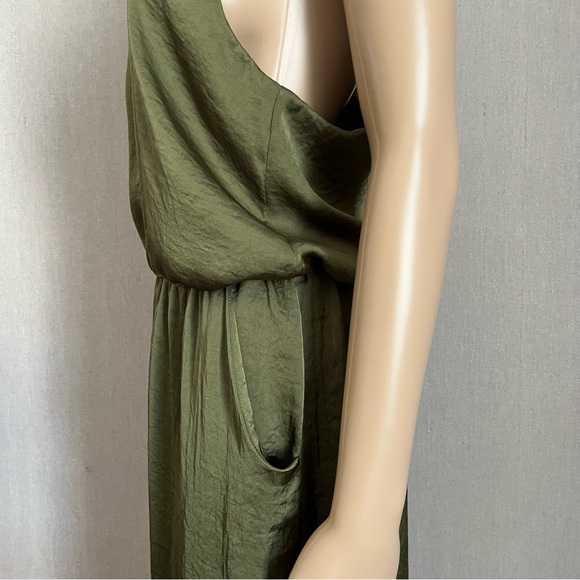 XHILARATION Green Silk Romper - Picture 11 of 11
